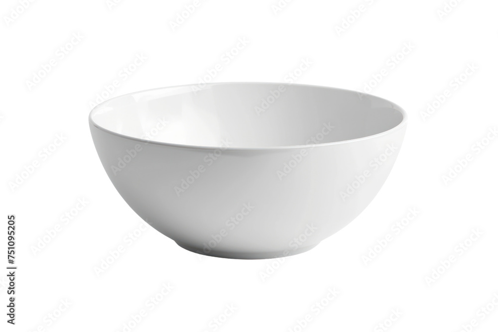 White empty bowl,Isolated on a transparent background. White empty bowl,Isolated on a transparent background.