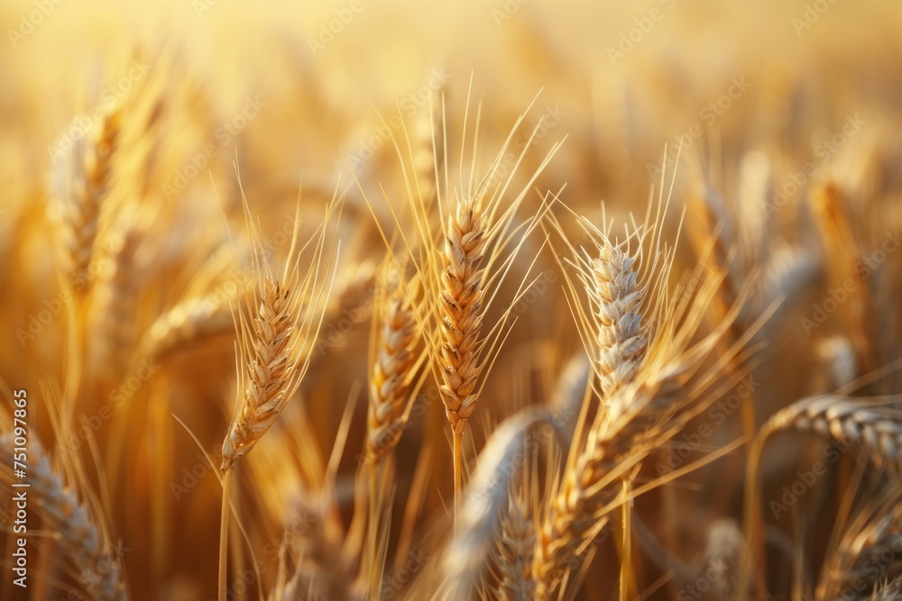 Ears of wheat. Golden wheat ears close up, wheat field background. Ears of wheat. Golden wheat ears close up, wheat field background.