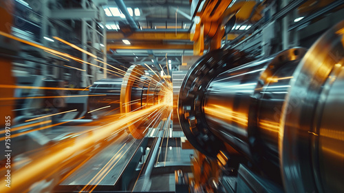 High-Speed Automation in Modern Manufacturing Plant