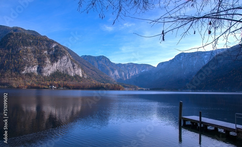 Hallstatt, a picturesque village on the sparkling lake