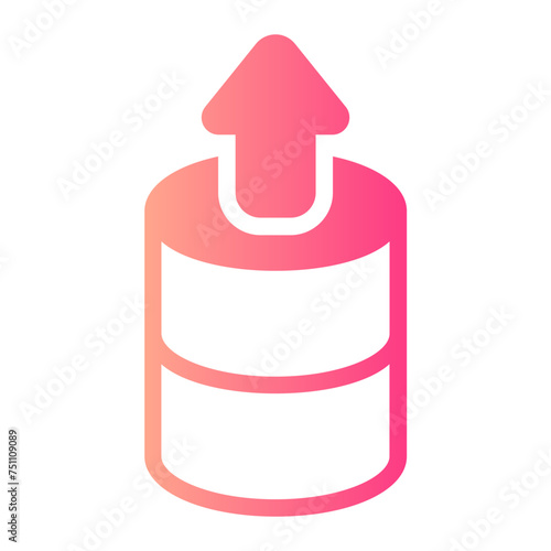 dividends gradient icon