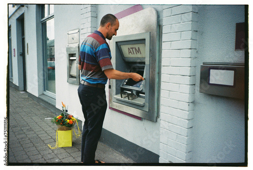 Film ATM withdraw photo