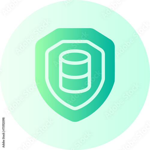 intellectual property gradient icon