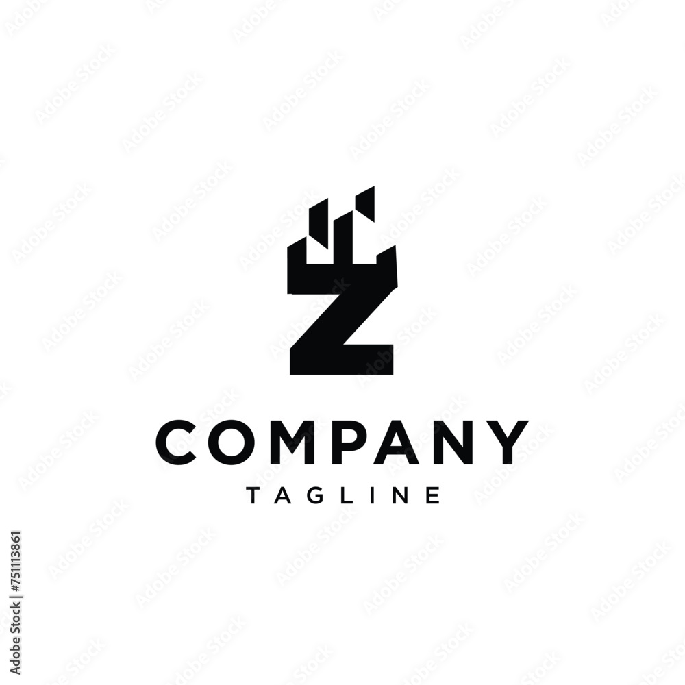Letter Z Building logo icon vector template eps Letter Z Building logo icon vector template eps