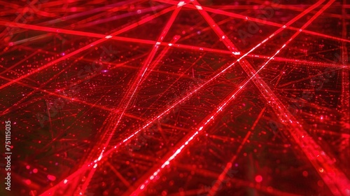A wireframe globe surrounded by streaks of light, depicting data transfer and connectivity.