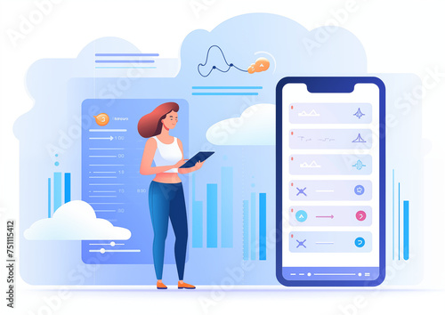 Tiny Explorer: Modern Flat Cartoon-Style Vector
