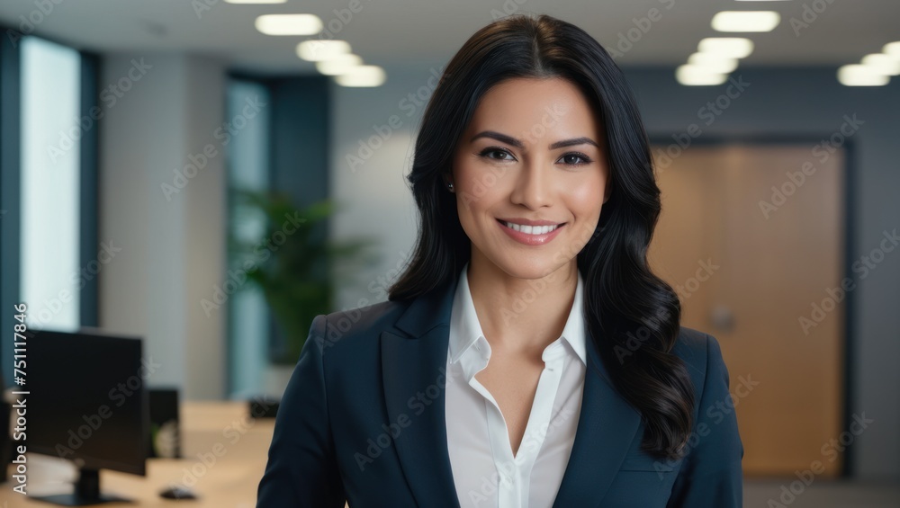 potrait of professional business woman in the office potrait of professional business woman in the office
