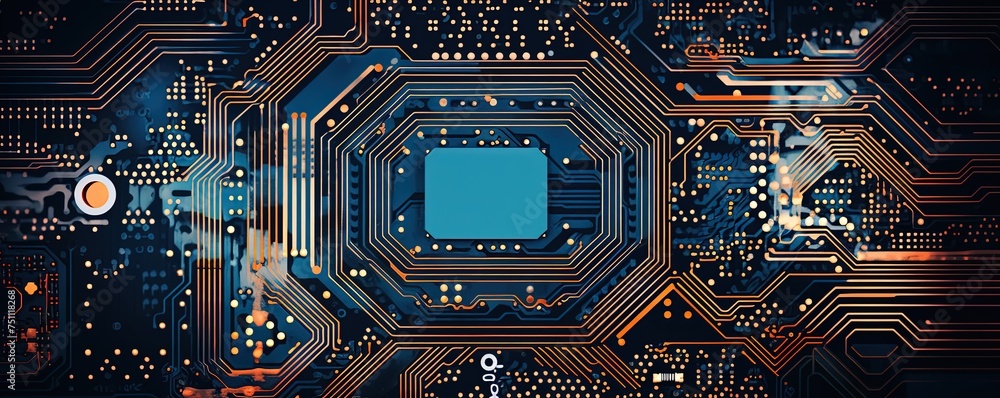 computer circuit board micro chip
