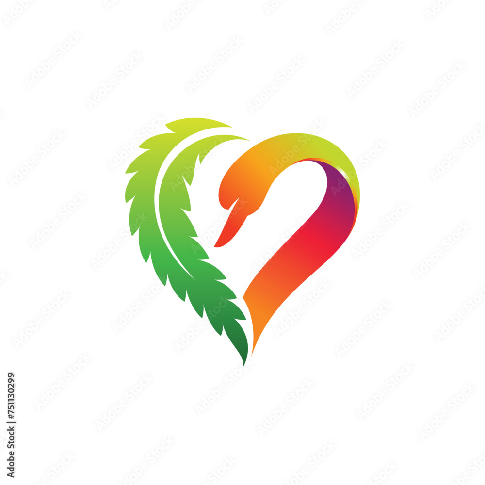 combining cannabis leaves, goose heads and heart shapes into one unique and interesting concept combining cannabis leaves, goose heads and heart shapes into one unique and interesting concept