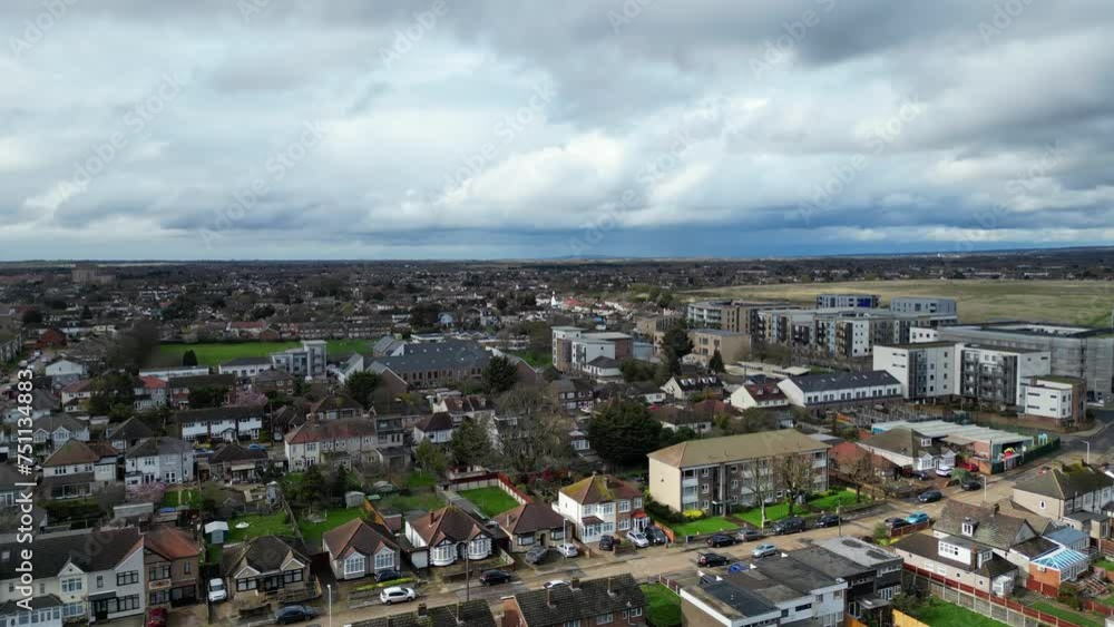 Aerial View of Dagenham London City of England UK Aerial View of Dagenham London City of England UK