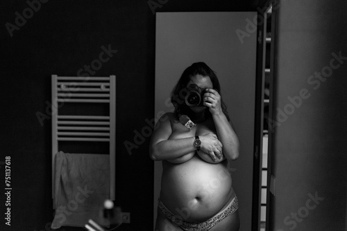 woman self portrait