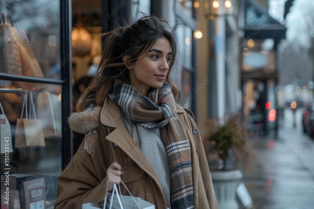 Fototapeta premium Professional Photography of a Personal Assistant Running Errands And Handling Various Tasks, Generative AI