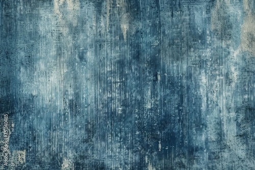 Background Texture Pattern in the Style of Light Colored Denim Grunge - A rugged, worn look with frayed edges and faded colors created with Generative AI Technology photo