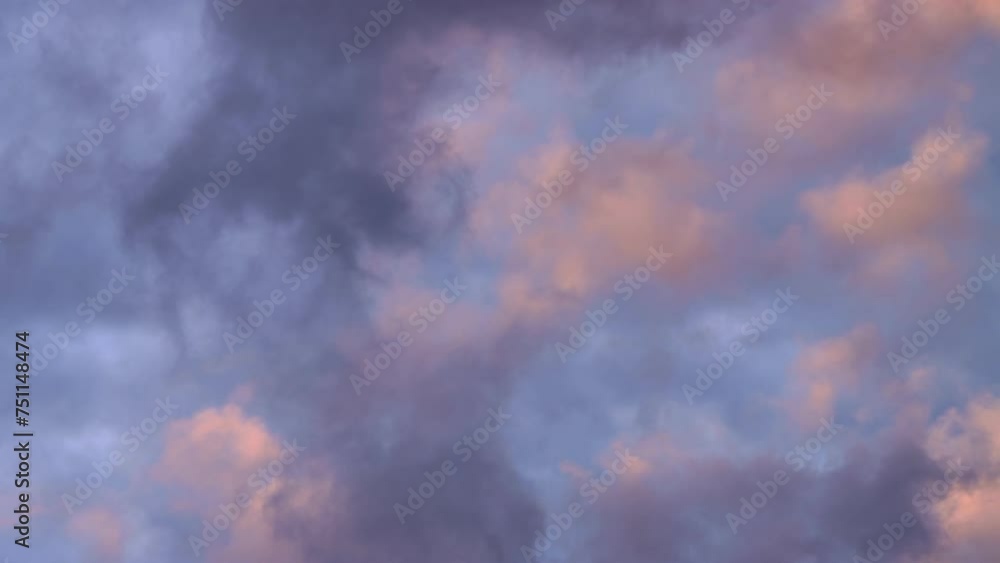 Etheral clouds at dusk, abstract telephoto backdrop Etheral clouds at dusk, abstract telephoto backdrop