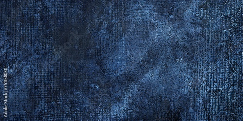 Background Texture Pattern in the Style of Dark Colored Denim Grunge - A rugged, worn look with frayed edges and faded colors created with Generative AI Technology photo