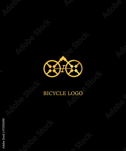 Bike logo design vector template