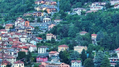 Wallpaper Mural Lake Como Italy Aerial 2004 Torontodigital.ca