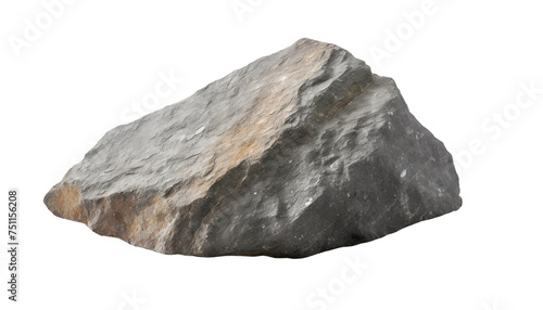 Rock stone isolated on a transparent background. © shabbir