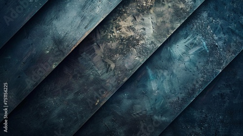 Abstract background displays sleek metal blades. Rich patterns allure.