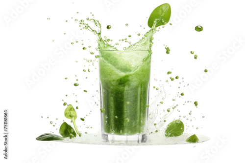 Glass Filled With Green Liquid. A glass containing a vibrant green liquid is showcased, with the liquid filling up the entirety of the glass. The color stands out against the transparent glass.