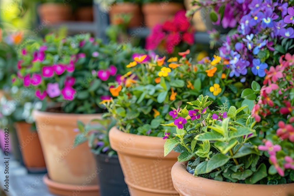 Floral composition. Plants in pot plants forming a beautiful composition flower. Floral composition. Plants in pot plants forming a beautiful composition flower.