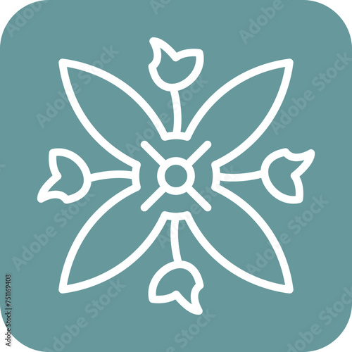 Bouvardia Icon Style