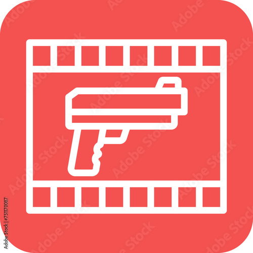 Action Film Icon Style