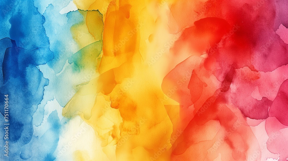 Abstract watercolor strokes blending seamlessly to create an artistic kitchen backdrop