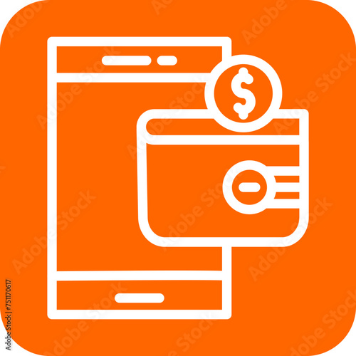 Digital Wallet Icon Style