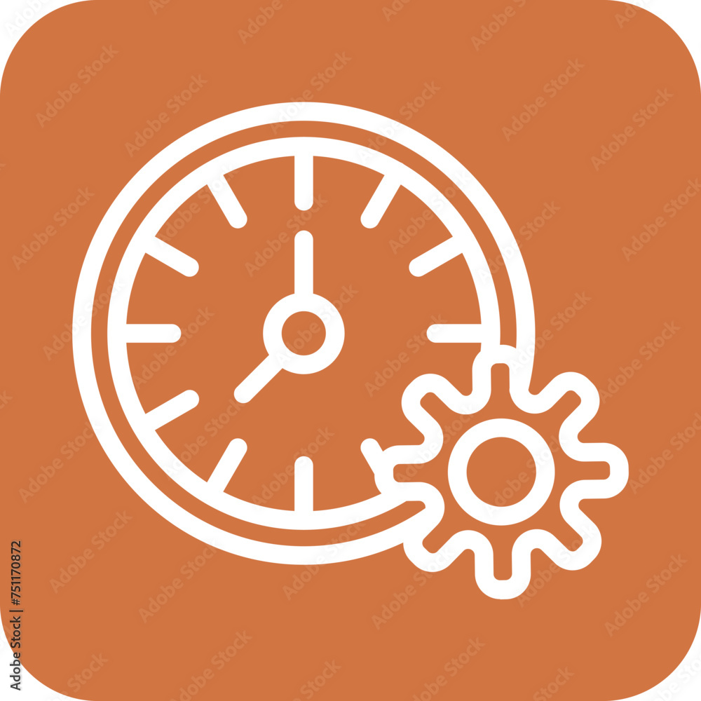 Time Management Icon Style Time Management Icon Style