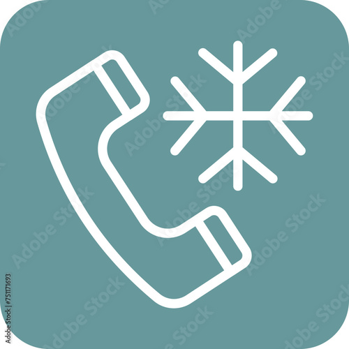 Cold Calling Icon Style