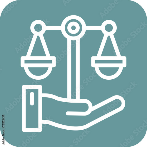 Law Icon Style