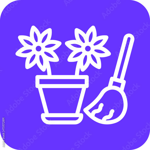 Spring Cleaning Icon Style