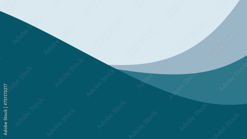 Blue paper cut abstract background vector image for backdrop or presentation Blue paper cut abstract background vector image for backdrop or presentation