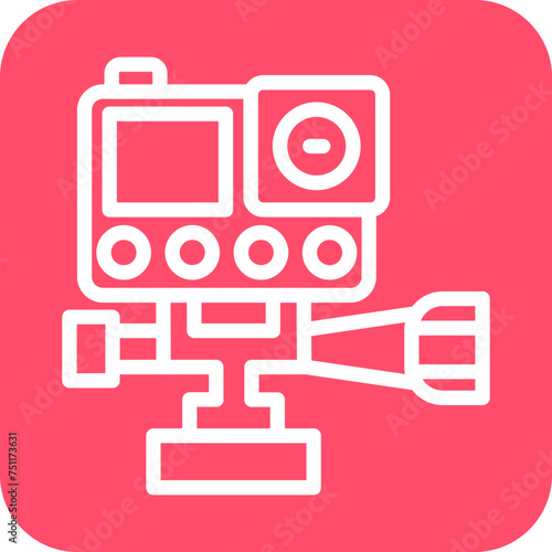 Action Camera Icon Style