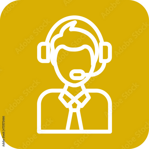 Customer Service Icon Style