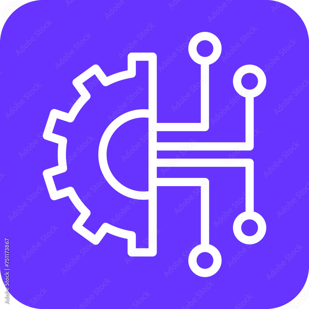 Technology Icon Style Technology Icon Style