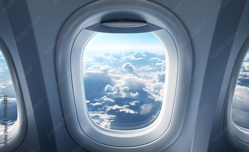Skybound Serenity: Business Class Perspective on a Cloud-Adorned Journey Skybound Serenity: Business Class Perspective on a Cloud-Adorned Journey