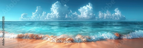 Blurred Summer Natural Marine Tropical, HD, Background Wallpaper, Desktop Wallpaper