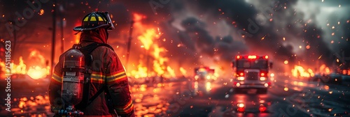 Boston Usa Fire, HD, Background Wallpaper, Desktop Wallpaper