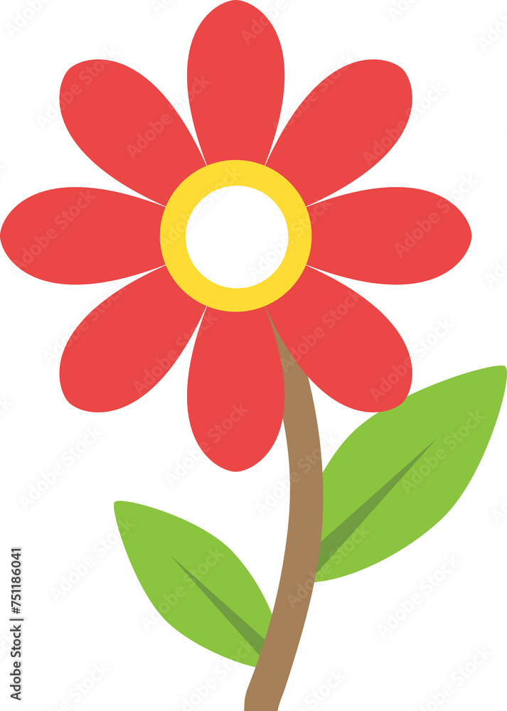 flower isolated on white flower isolated on white