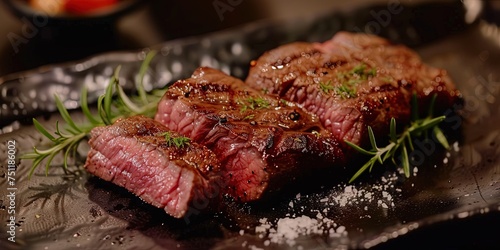 Wagyu beef perfectly marbled and ready to grill or smoke