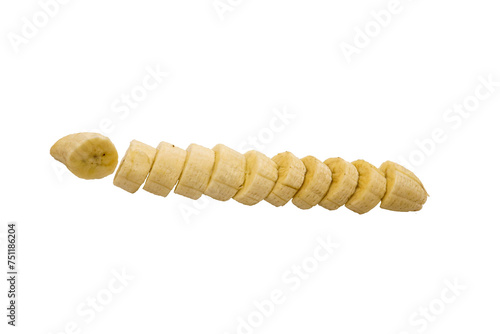 banana isolated on png background