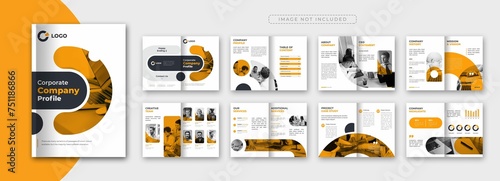 Corporate Company Profile Brochure Template Design 7