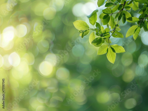 green nature background