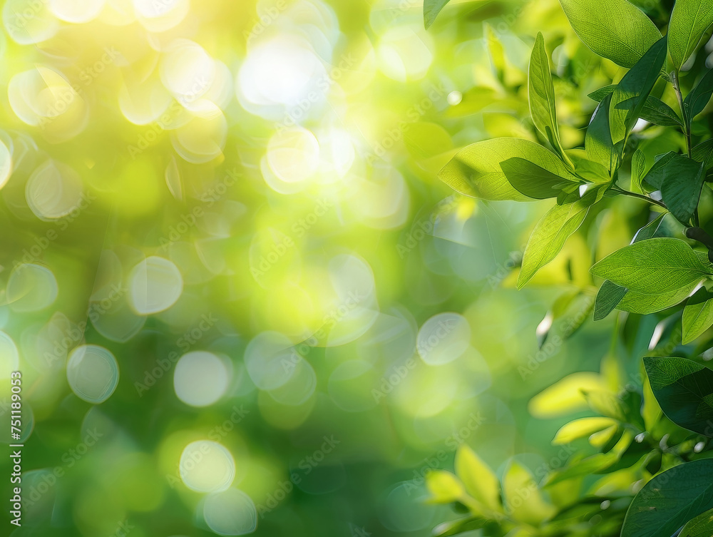 Fototapeta premium green nature background