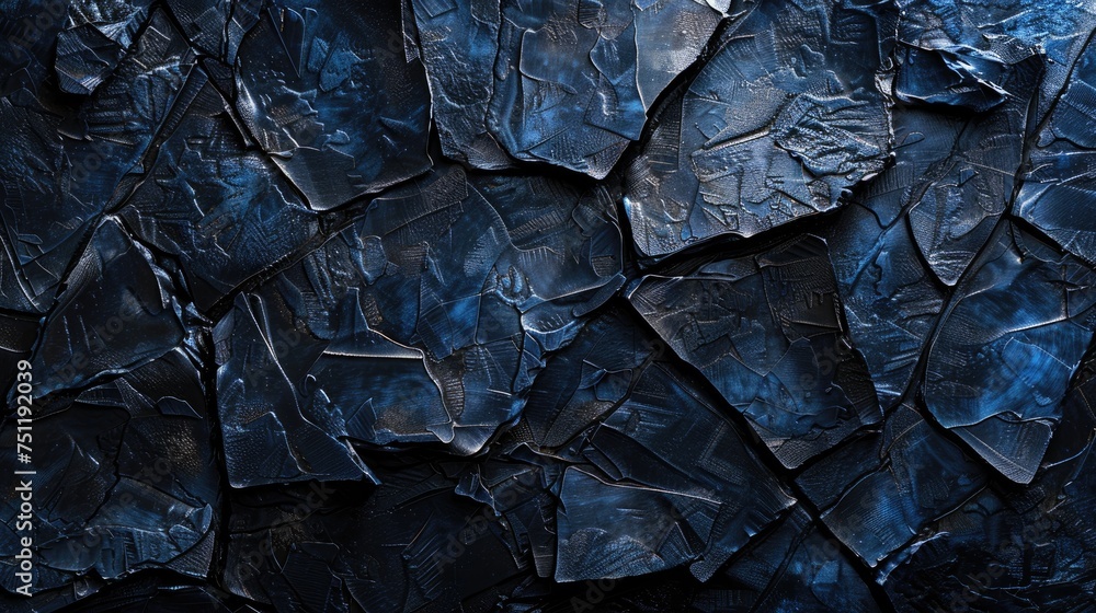 Abstract blue textures with a shattered look Abstract blue textures with a shattered look