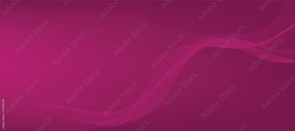 Modern purple abstract gradient background with waves Modern purple abstract gradient background with waves