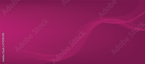 Modern purple abstract gradient background with waves