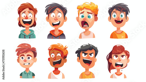 Emotion Icons People